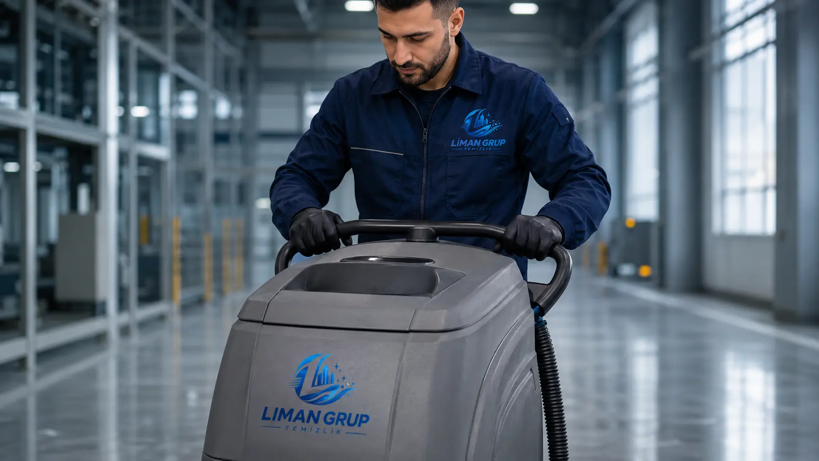 Liman Grup Temizlik ekibinin Ankara'da profesyonel temizlik hizmeti sunması